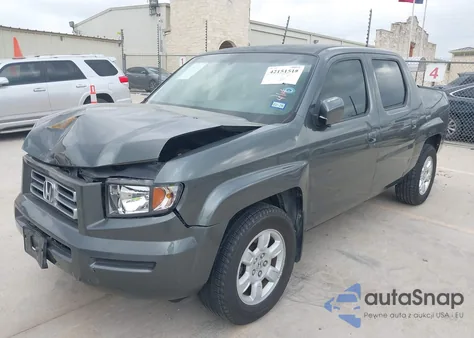 2007 Honda Ridgeline Rts from USA, damaged, VIN 2HJYK16497H531633
